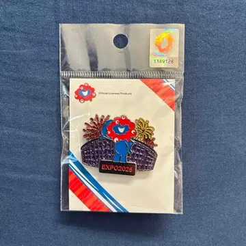 [ 미개봉 새상품 ] EXPO2025 미야쿠미야쿠 대지붕 링 핀 배지