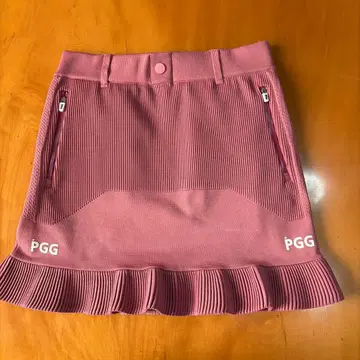 PGG 핑크 플리츠 스커트