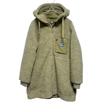 헬리 한센 플리스 롱 자켓 보아 자켓