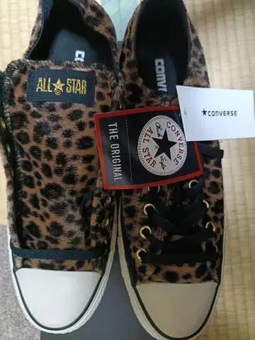 CONVERSE ALL STAR 레오파드 무늬 스니커즈 27cm