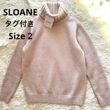 미사용 새상품 SLOANE 3G&5G 지롱 라무 x 캐시미어 터틀넥