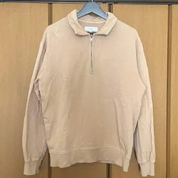 B:MING by BEAMS 베이지 하프 지퍼