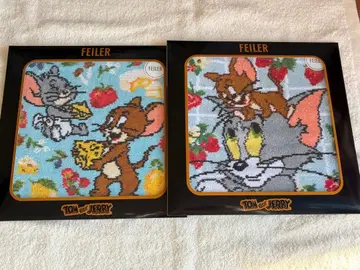 페이러 손수건 톰과 제리 2장 세트