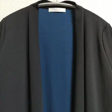 MICHEL KLEIN 긴팔 가디건 네이비 블루