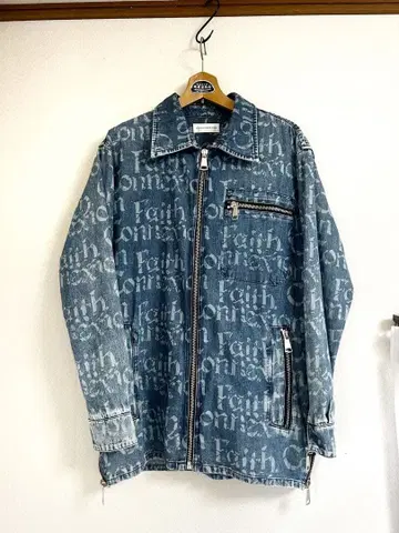 FAITH CONNEXION 지퍼 데님 자켓 페이스 커넥션