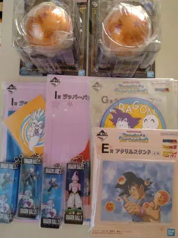 드래곤볼 1번 복권 D상 E상 F상 G상 I상 세트