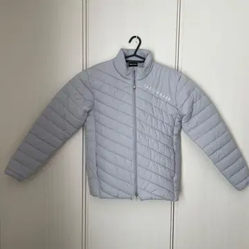 새상품급 TAYLORMADE 그레이 퀼팅 다운 자켓 골프 M