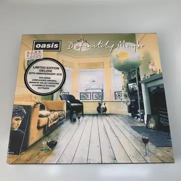 Oasis Definitely Maybe 디럭스 에디션 오아시스