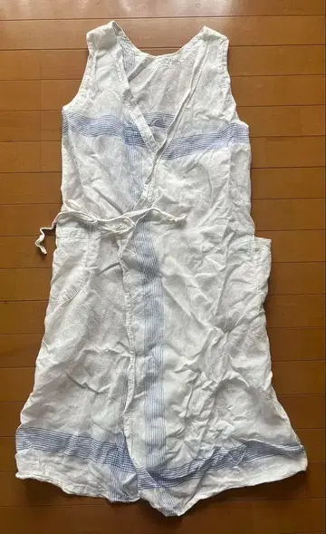 카세이도 린넨 에이프런 원피스 사이즈 2 ( M ) 캐주얼 어른 여자