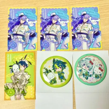 니지산지 Dytica x 산리오 캐릭터즈 캔뱃지 카드