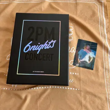 2PM 6nights CONCERT DVD 택연