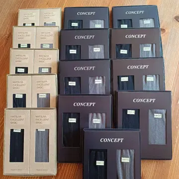 마츠야 Matsuya Excellent Basic 신사 삭스 28켤레