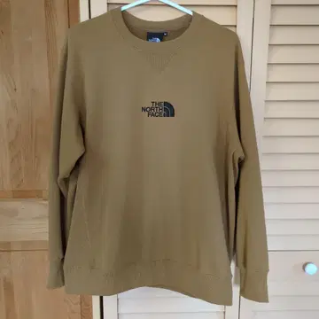 THE NORTH FACE 리어뷰 크루 브라운 맨투맨 M