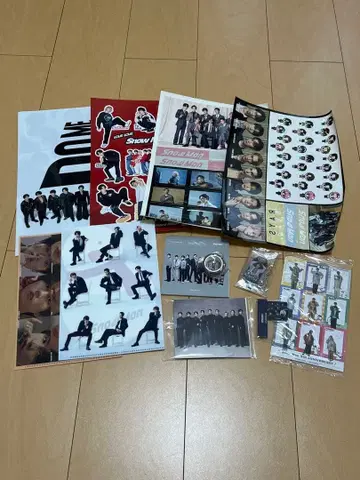 [ 미사용 ] SnowMan CD 구매 혜택 굿즈 13점