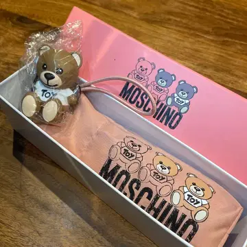 새상품 MOSCHINO 접이식 우산 곰 디자인