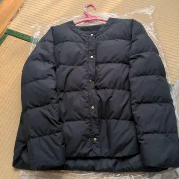 OPAQUE.CLIP MULARD DOWN 블랙 다운 자켓