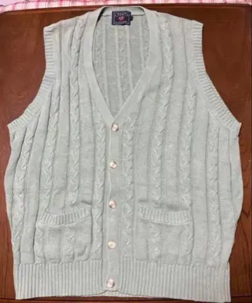 챕스 랄프 로렌 케이블 니트 베스트 L (XL 상당)