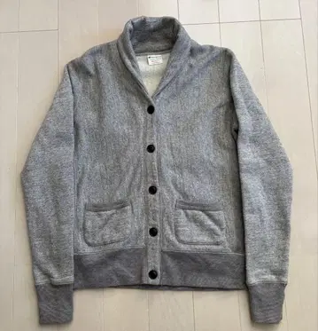 [ 새상품급 ] 챔피온 리버스 위브 맨투맨 가디건 L 멜란지 그레이