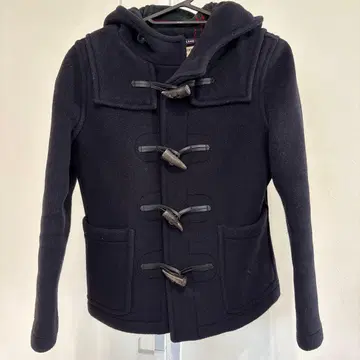 LONDON TRADITION 블랙 더플 코트