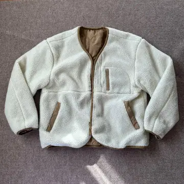 discoat 리버서블 플리스 자켓 L 사이즈