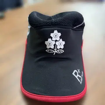 묶음 구매 대응! Canterbury 스포츠 캡 블랙/레드 벚꽃 자수