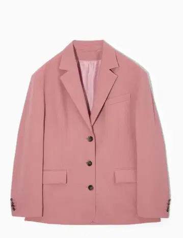 [ 새상품급 ] cos 더스티 핑크 자켓