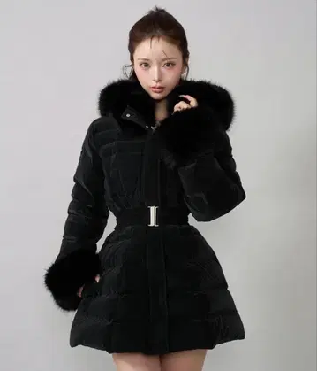 Darich 2025 레이디 미디 다운 코트 S 블랙 다리치