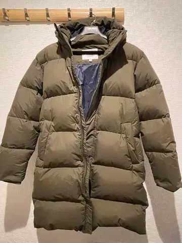 PYRENEX 피레넥스 후드 부착 다운 자켓 S 올리브