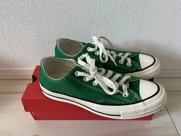 CONVERSE 그린 로우컷 스니커즈