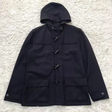 아네스베 옴 더플 코트 울 히요쿠 토글 버튼 루마니아산 L