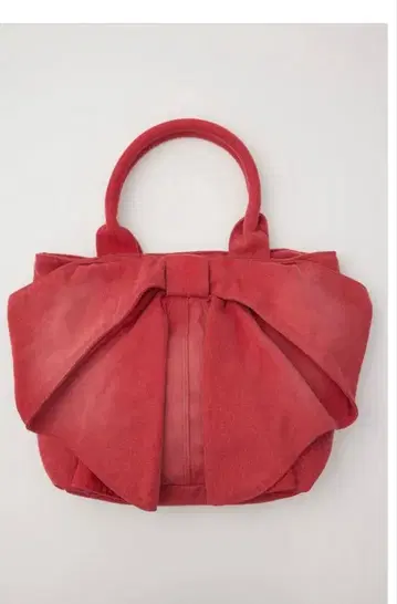 리본 데님 토트