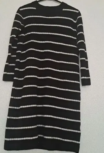 IENA SLOBE 니트 스트라이프 원피스