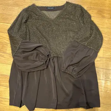 GOLD JAPAN 도킹 니트 튜닉