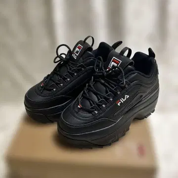 FILA 로우컷 통굽 스니커즈 24.5cm