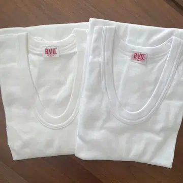 B.V.D. T셔츠 2장 세트