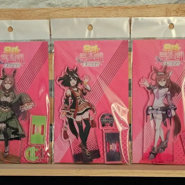 우마무스메 2주년 애니플러스 콜라보 아크릴스탠드 5종