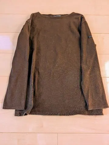 SAINT JAMES 긴팔 티셔츠 T5 다크 브라운