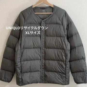 유니클로 리사이클 다운 자켓 XL 사이즈 경량 아우터