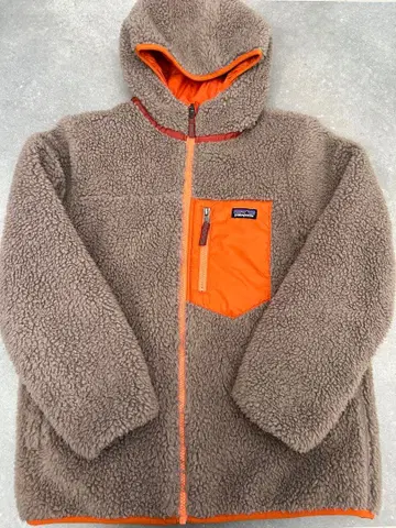 Patagonia 플리스 자켓 브라운/오렌지