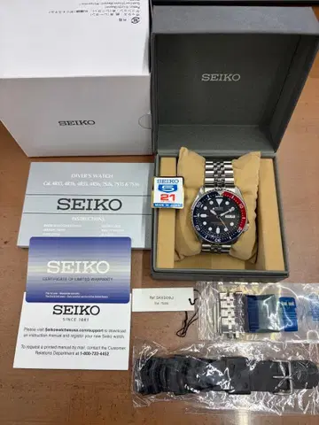 세이코 SEIKO SKX009J 오토매틱 다이버 네이비 보이