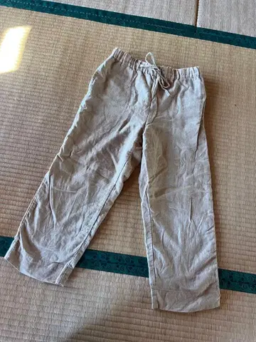 seed and soil 린넨 팬츠 오가닉 코튼