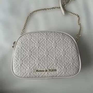 FLEUR 모노그램 체인 숄더백 / 메종 드 풀르