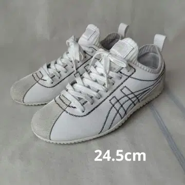 오니츠카타이거 SCLAW 크로우 화이트 블랙 24.5cm