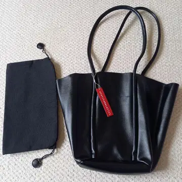 새상품 whatchamacallit 블랙 토트백 수납 봉투 포함