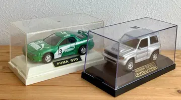 PUMA GTO와 미쓰비시 파제로 에볼루션 미니카 세트