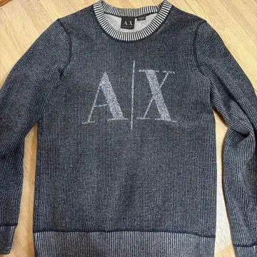 Armani Exchange 그레이 로고 트레이닝복