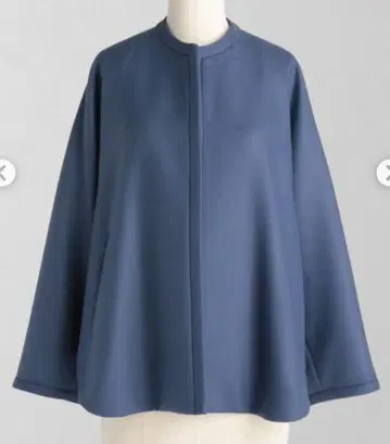 LOEFF 로에프 멜톤 판초 자켓