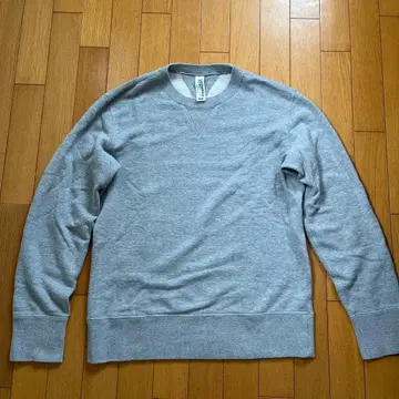 LOOPWHEELER 그레이 XL 크루넥 맨투맨