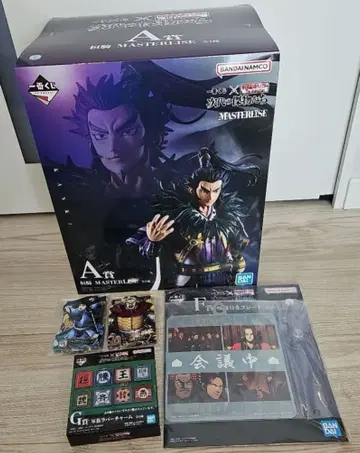 제일복권 킹덤 차세대 명물들 A, E, F, G상 새상품 미개봉 5점