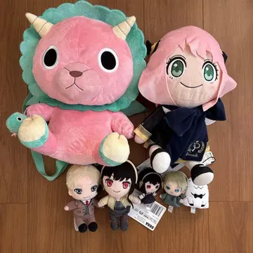 스파이 패밀리 봉제 인형 아냐 로이드 요르 키메라 씨 본드